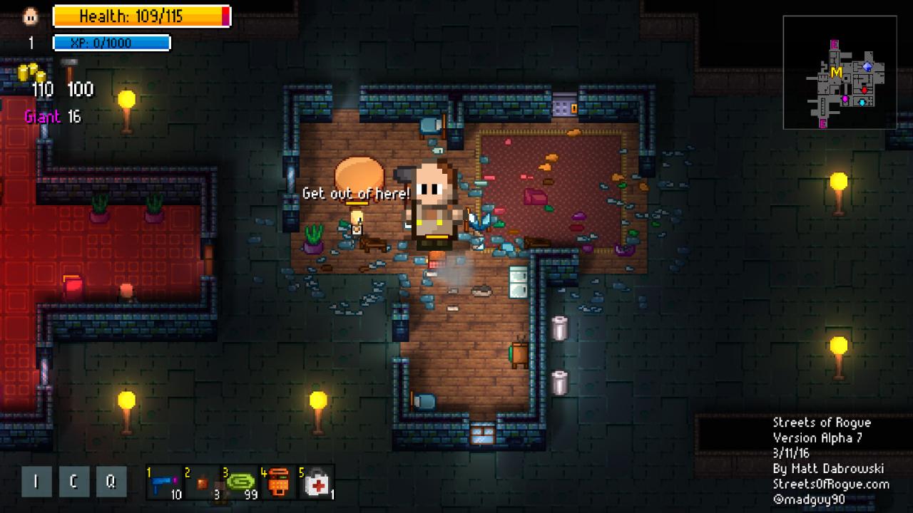 Streets of Rogue EU Steam CD Key