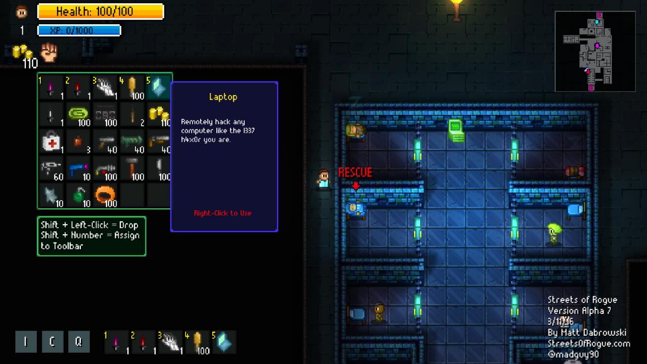 Streets of Rogue EU Steam CD Key