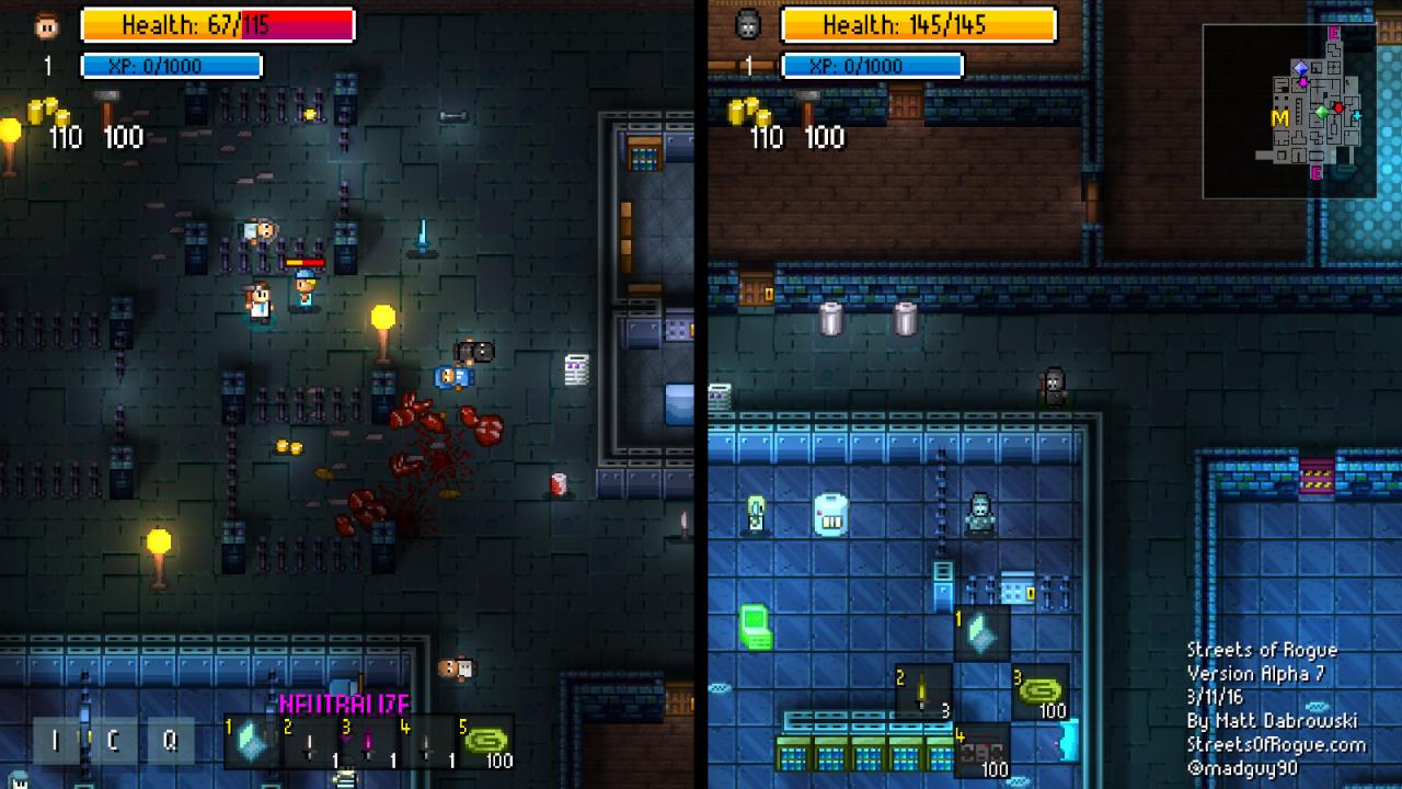 Streets of Rogue EU Steam CD Key
