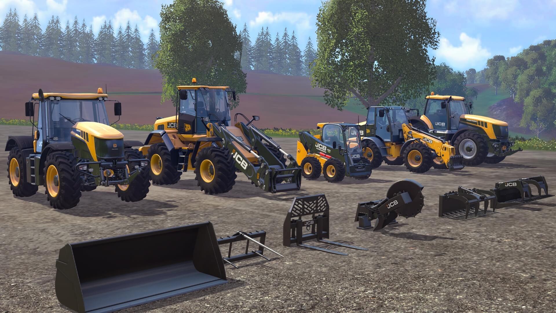 Farming Simulator 15 - JCB DLC PC Steam Klucz cyfrowy