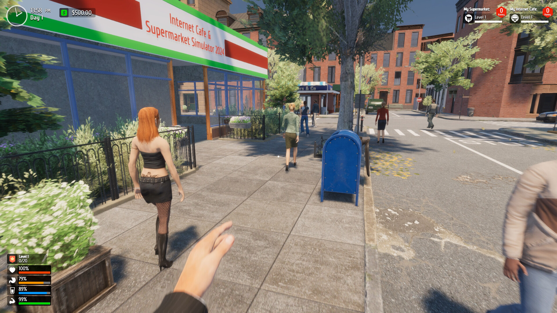 Internet Cafe & Supermarket Simulator 2024 PC Steam Account