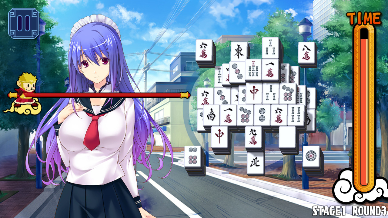 Pretty Girls Mahjong Solitaire [BLUE] Steam CD Key