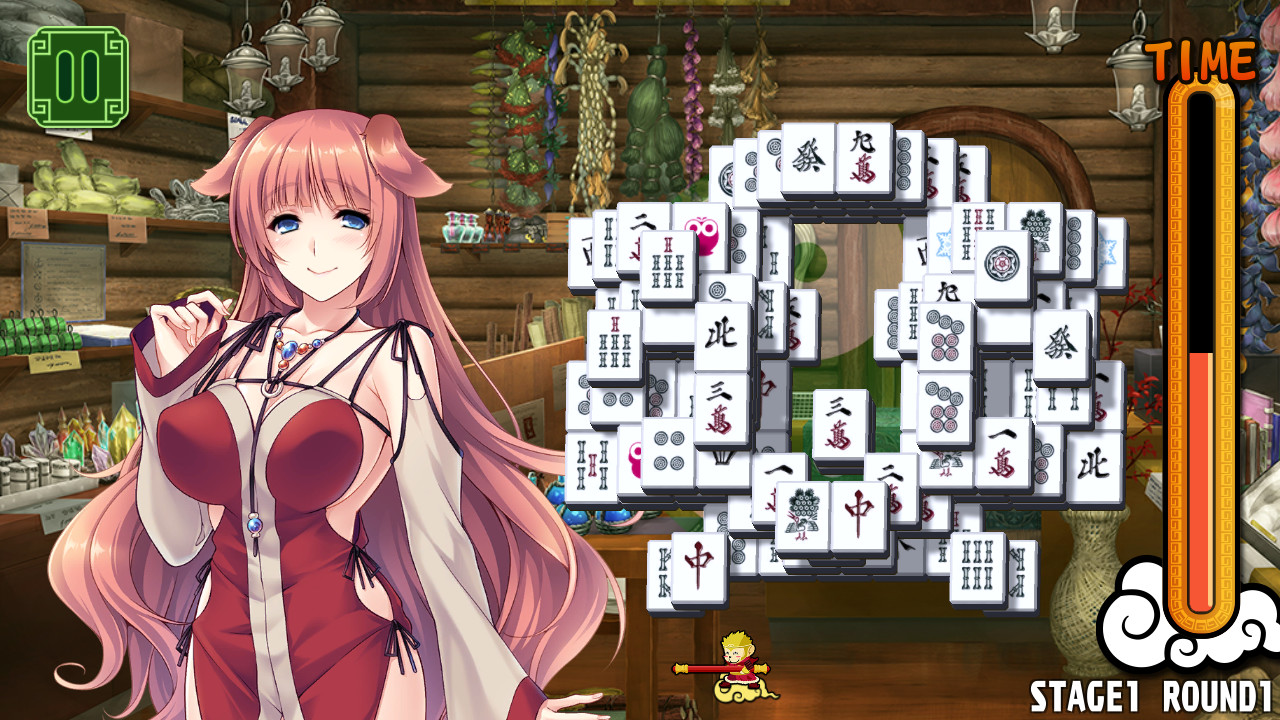 Pretty Girls Mahjong Solitaire [GREEN] Steam Klucz cyfrowy