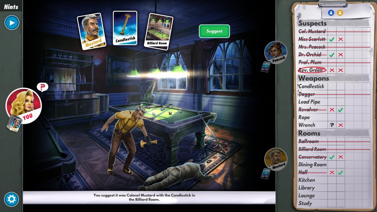 Clue/Cluedo: The Classic Mystery Game Steam CD Key