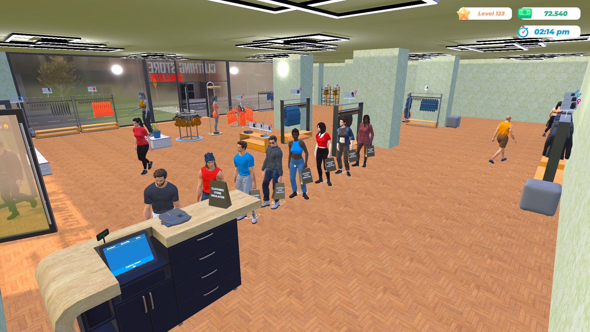 Clothing Store Simulator PC Steam Account
