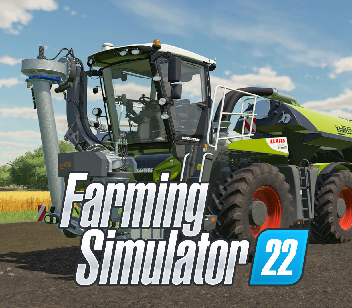 Farming Simulator 22 - CLAAS XERION SADDLE TRAC Pack DLC EU (without DE) PS4 CD Key