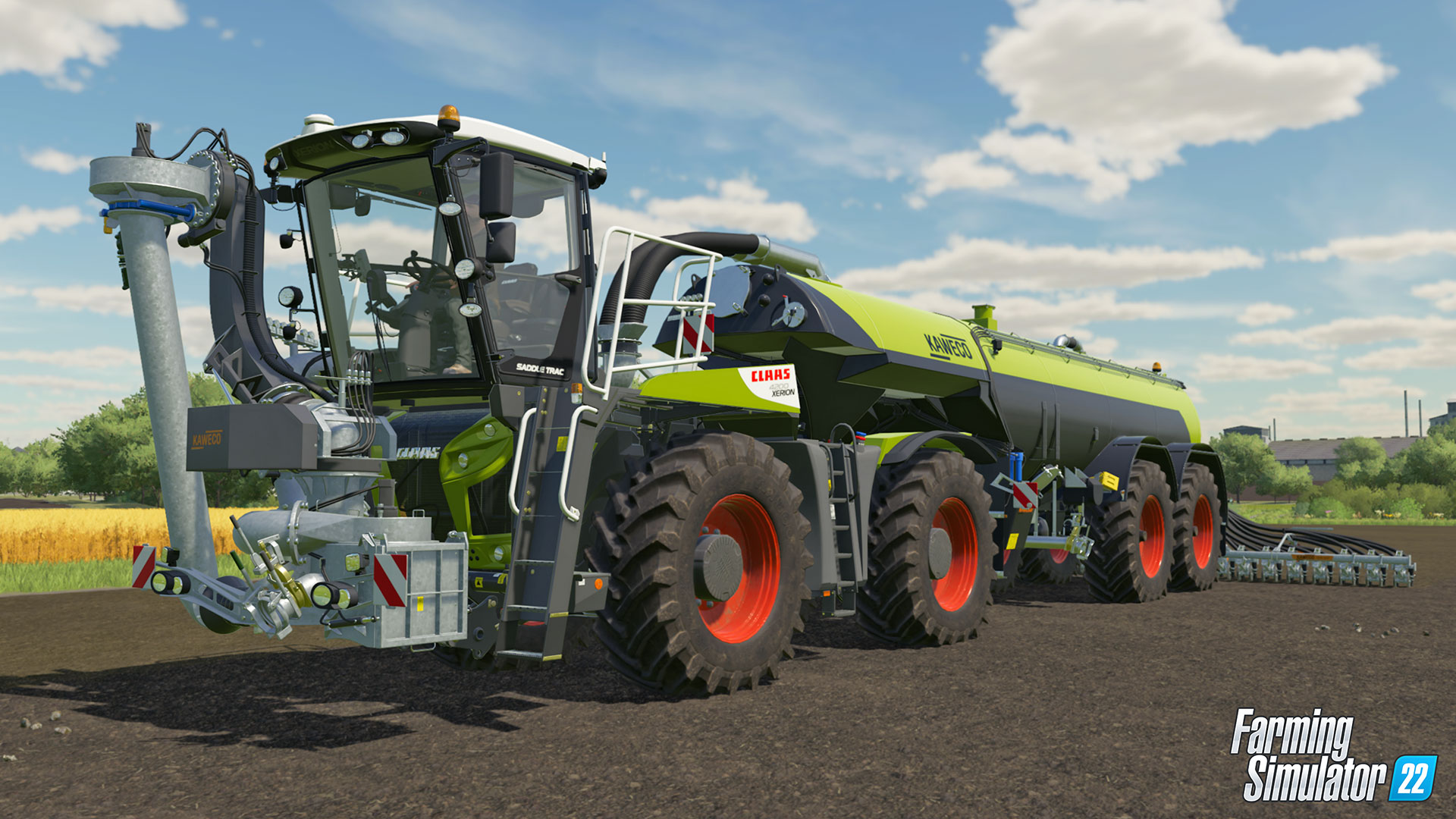 Farming Simulator 22 - CLAAS XERION SADDLE TRAC Pack DLC EU (without DE) PS4 CD Key