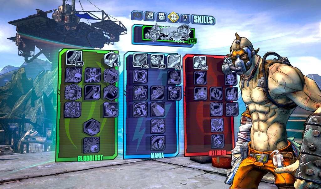 Borderlands 2 - Psycho Character Pack EN/IT/FR Languages Only DLC Steam Klucz cyfrowy
