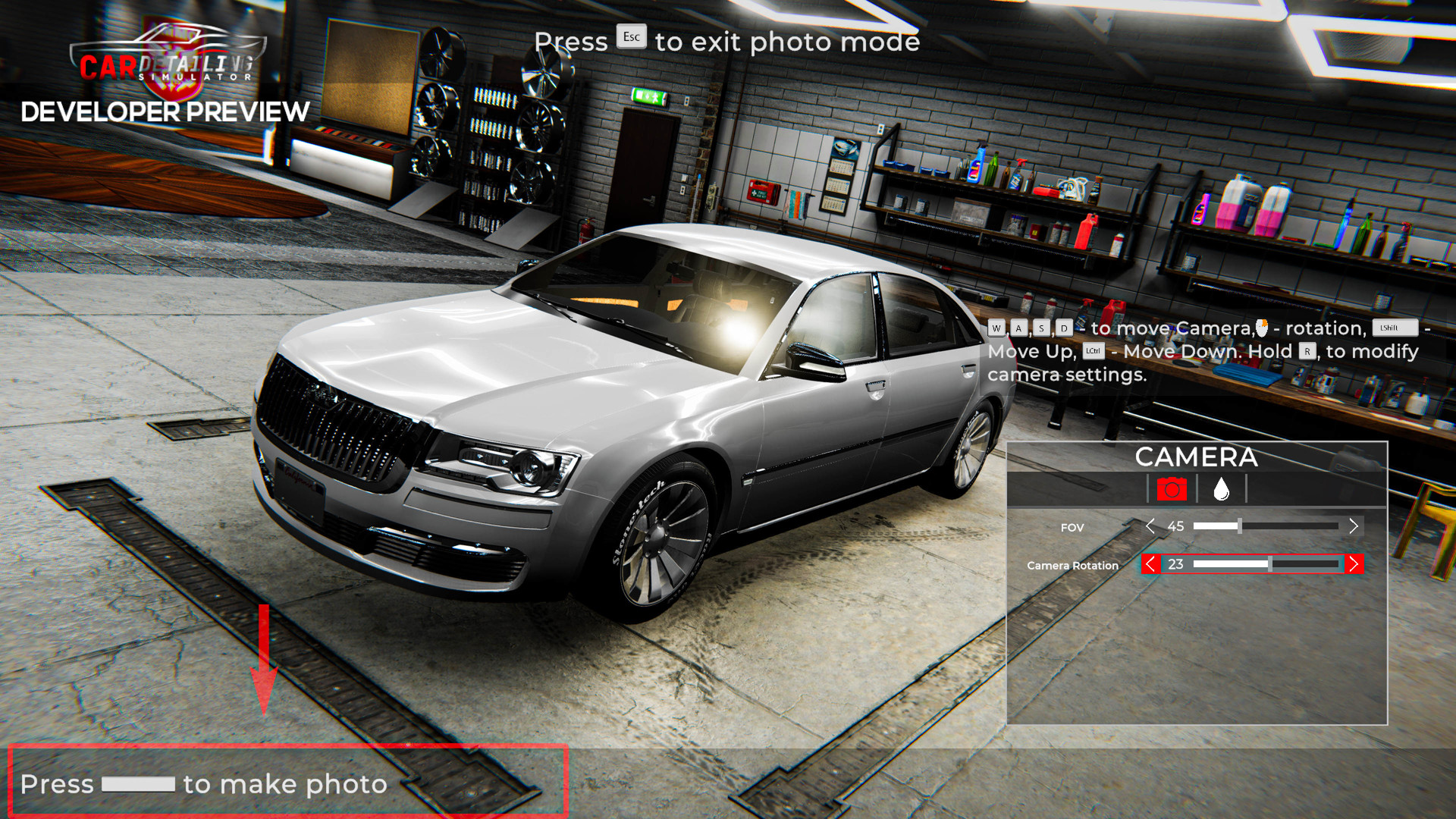 Car Detailing Simulator PC Steam CD Key