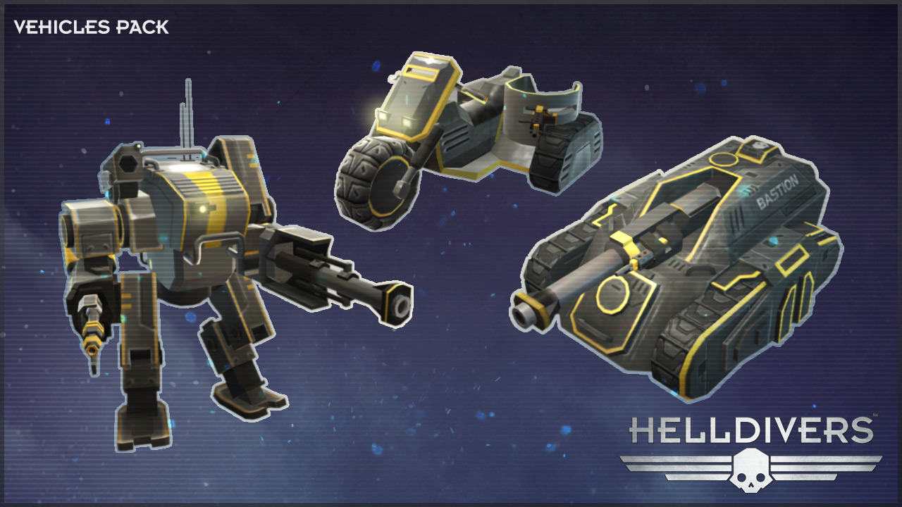 HELLDIVERS - Vehicles Pack DLC PC Steam CD Key