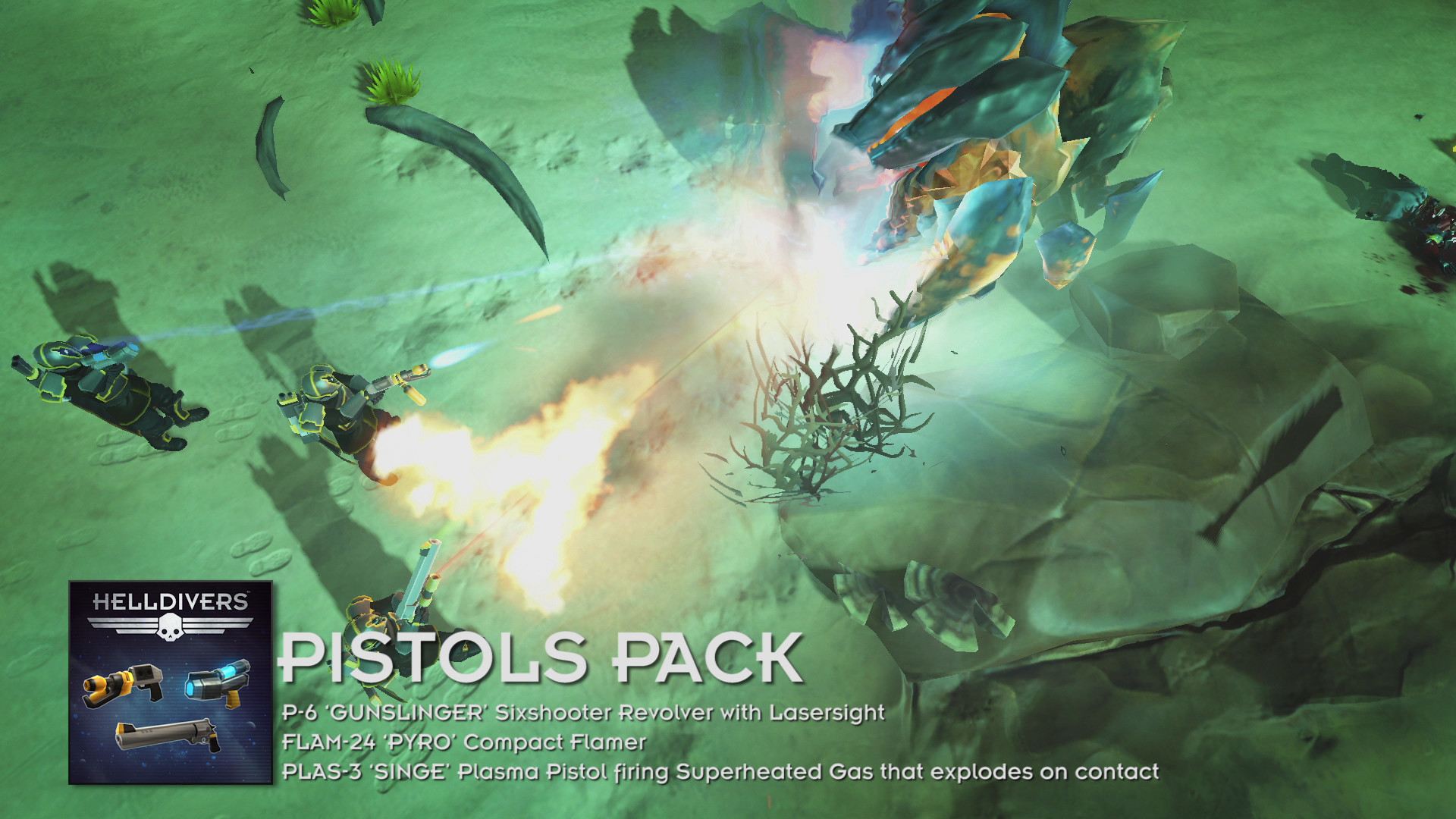 HELLDIVERS - Pistols Perk Pack DLC PC Steam CD Key