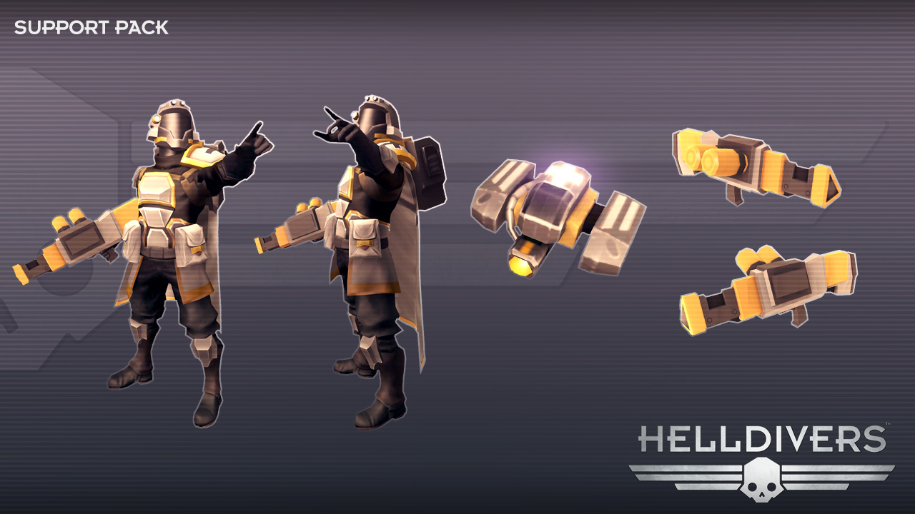 HELLDIVERS - Support Pack DLC PC Steam CD Key