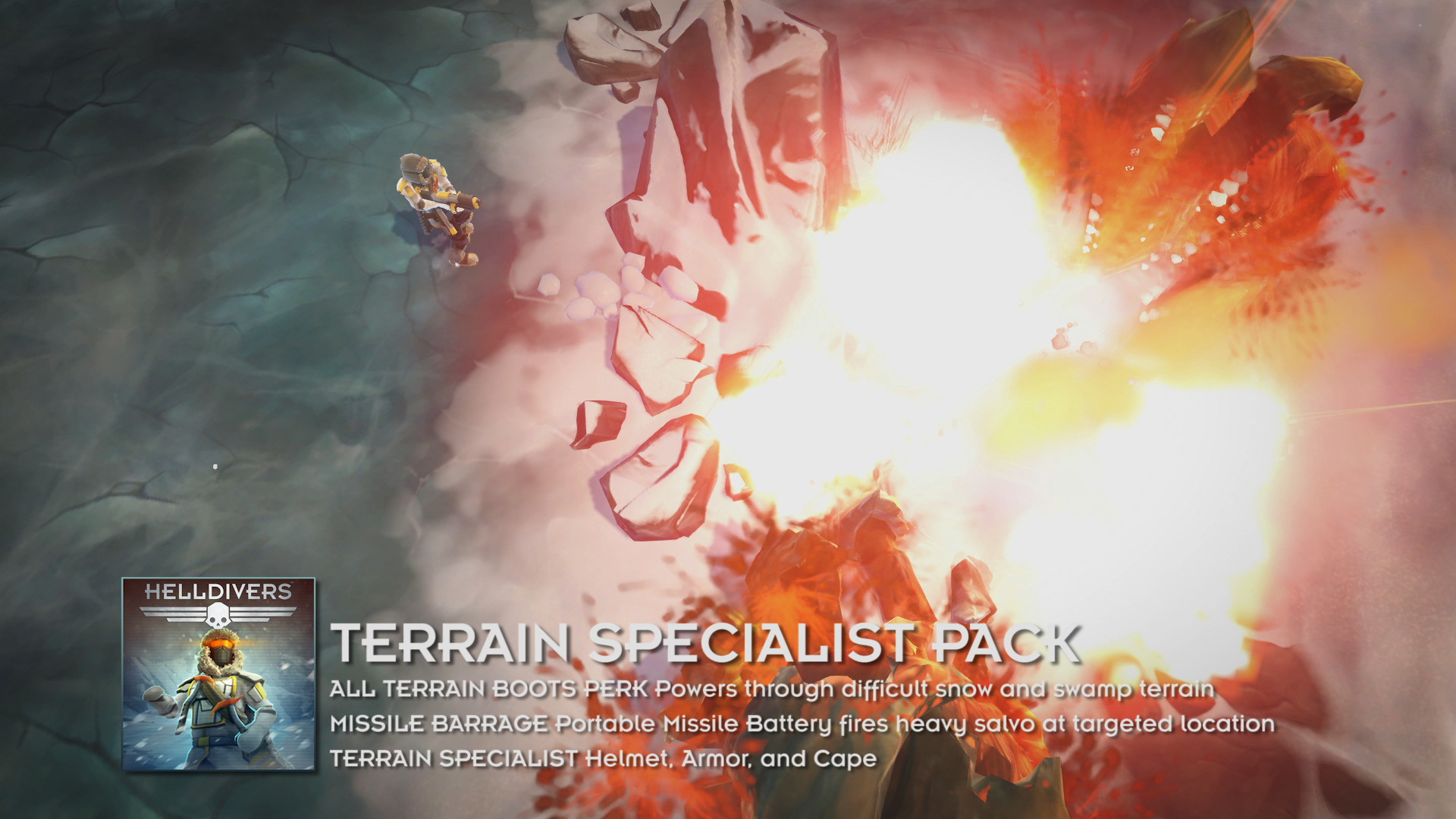 HELLDIVERS - Terrain Specialist Pack DLC PC Steam CD Key