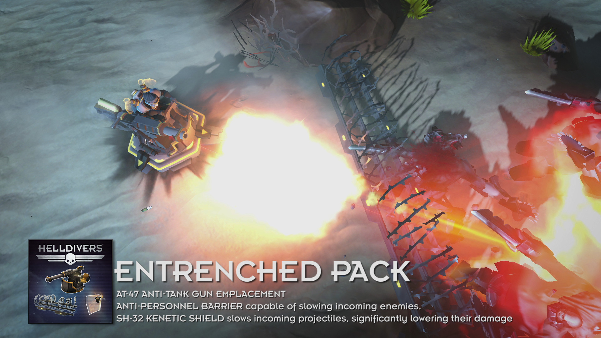 HELLDIVERS - Entrenched Pack DLC PC Steam CD Key