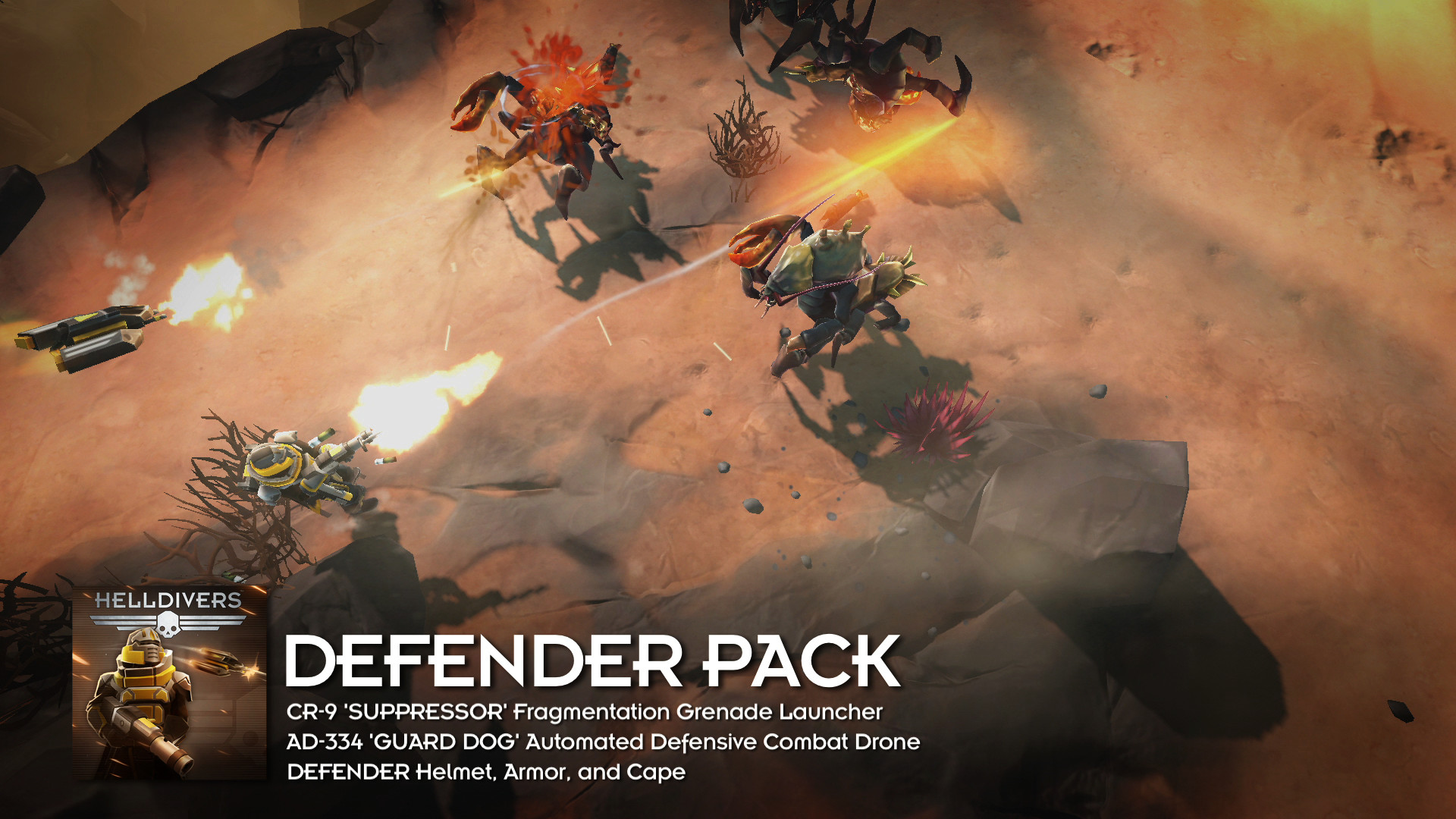 HELLDIVERS - Defenders Pack DLC PC Steam CD Key