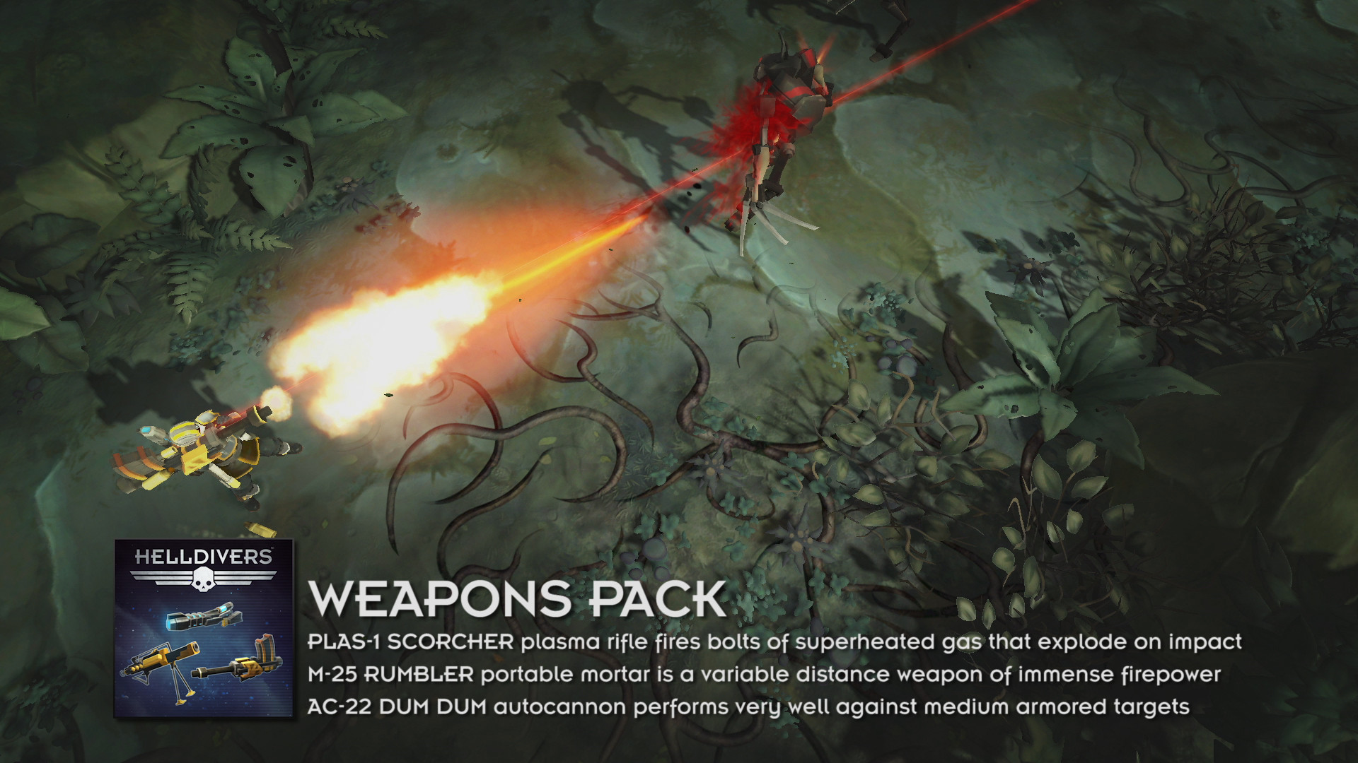 HELLDIVERS - Weapons Pack DLC PC Steam CD Key