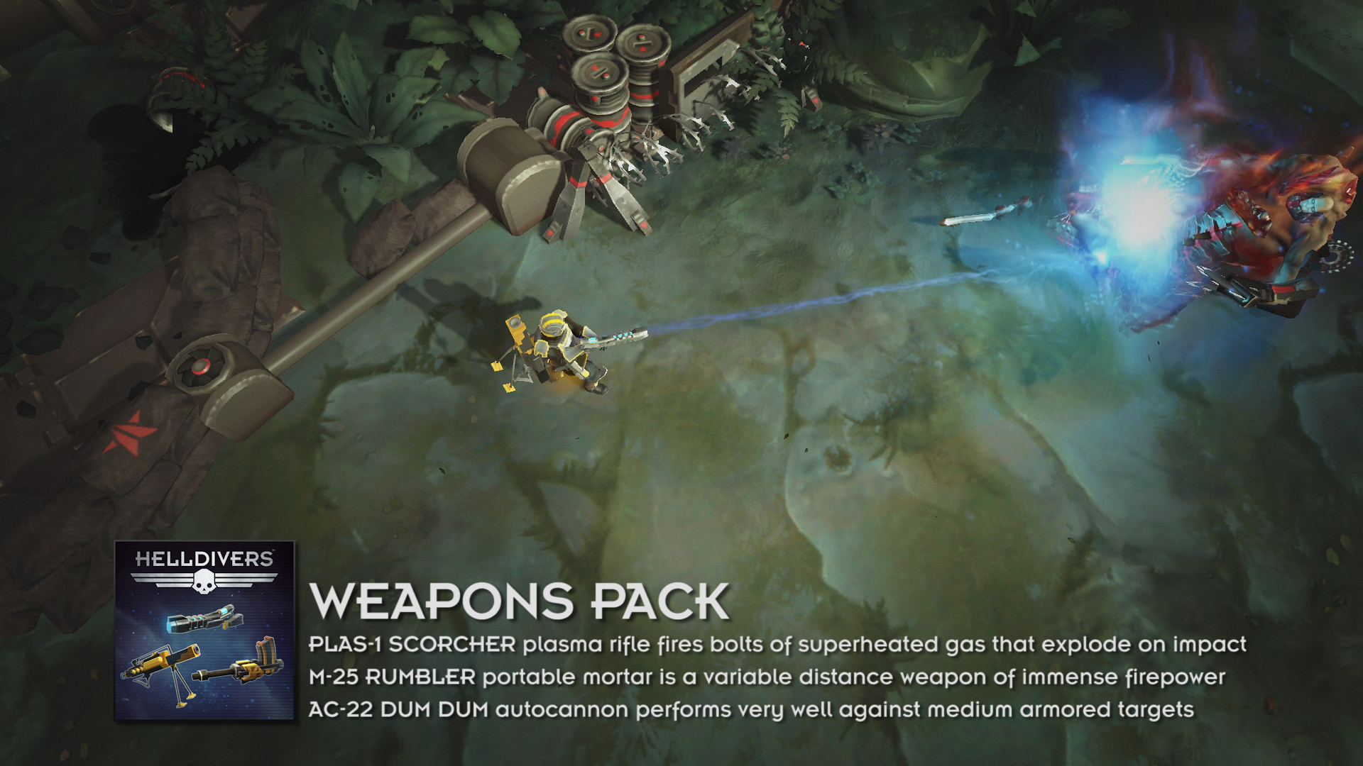 HELLDIVERS - Weapons Pack DLC PC Steam CD Key