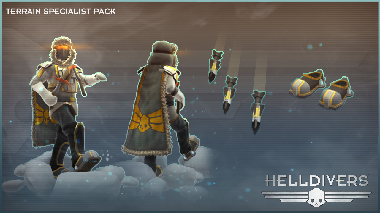 HELLDIVERS - Terrain Specialist Pack DLC PC Steam CD Key