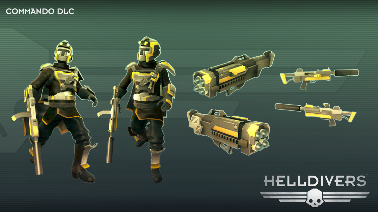HELLDIVERS - Commando Pack DLC PC Steam CD Key
