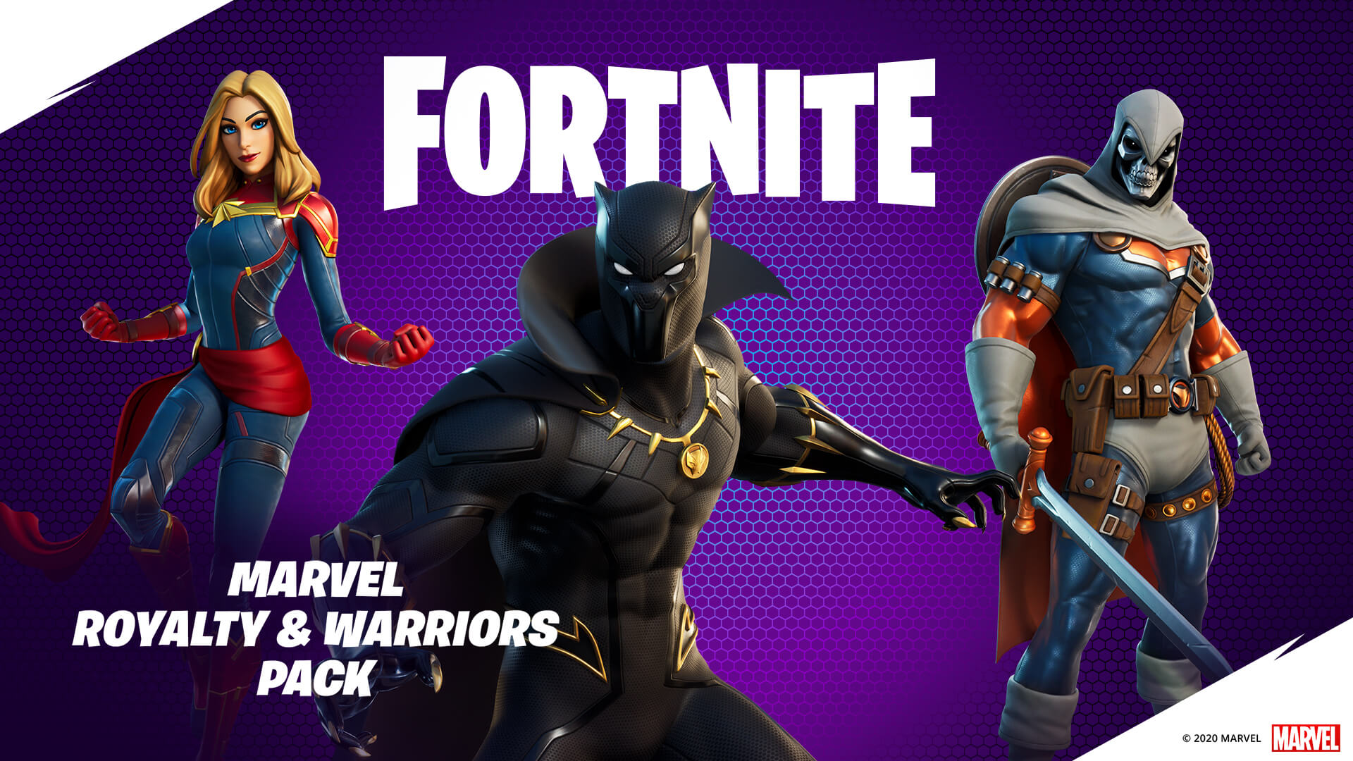 Fortnite - Marvel: Royalty & Warriors Pack ZA XBOX One / Xbox Series X|S CD Key