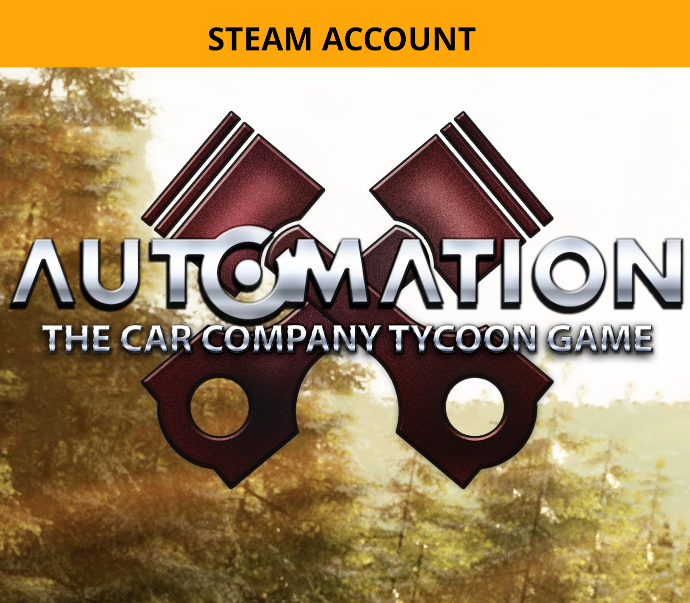 Automation - The Car Company Tycoon Game PC Steam Account