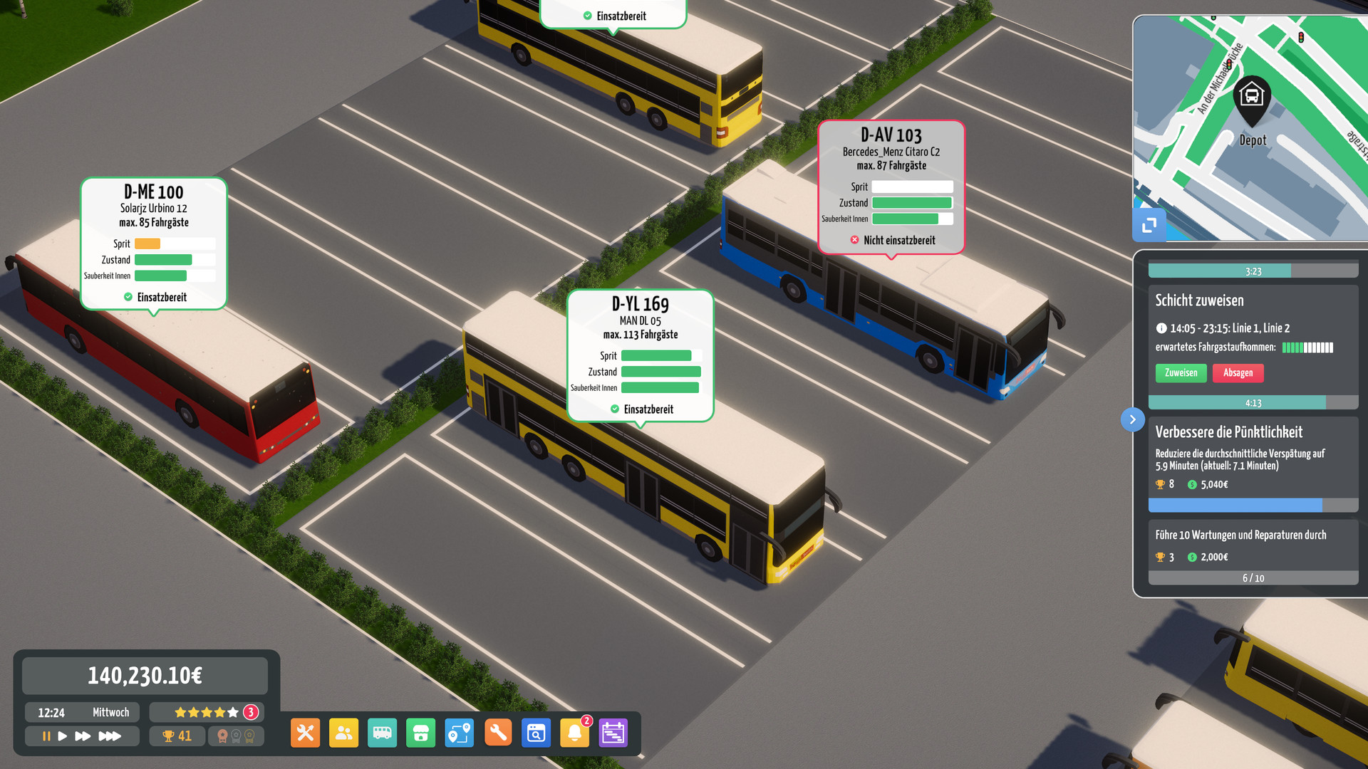 City Bus Manager PC Steam CD Key