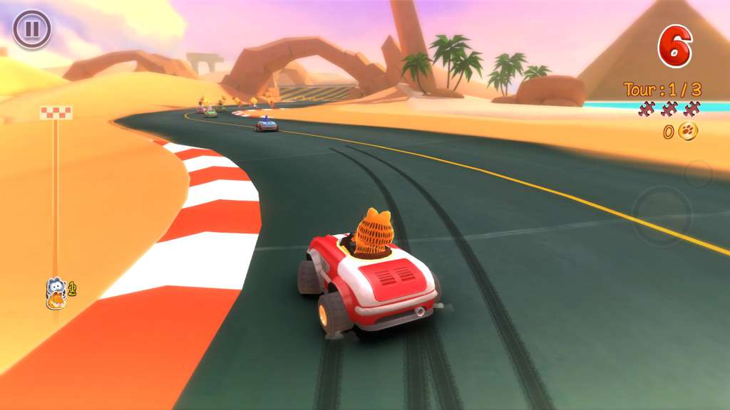 Garfield Kart Steam Gift