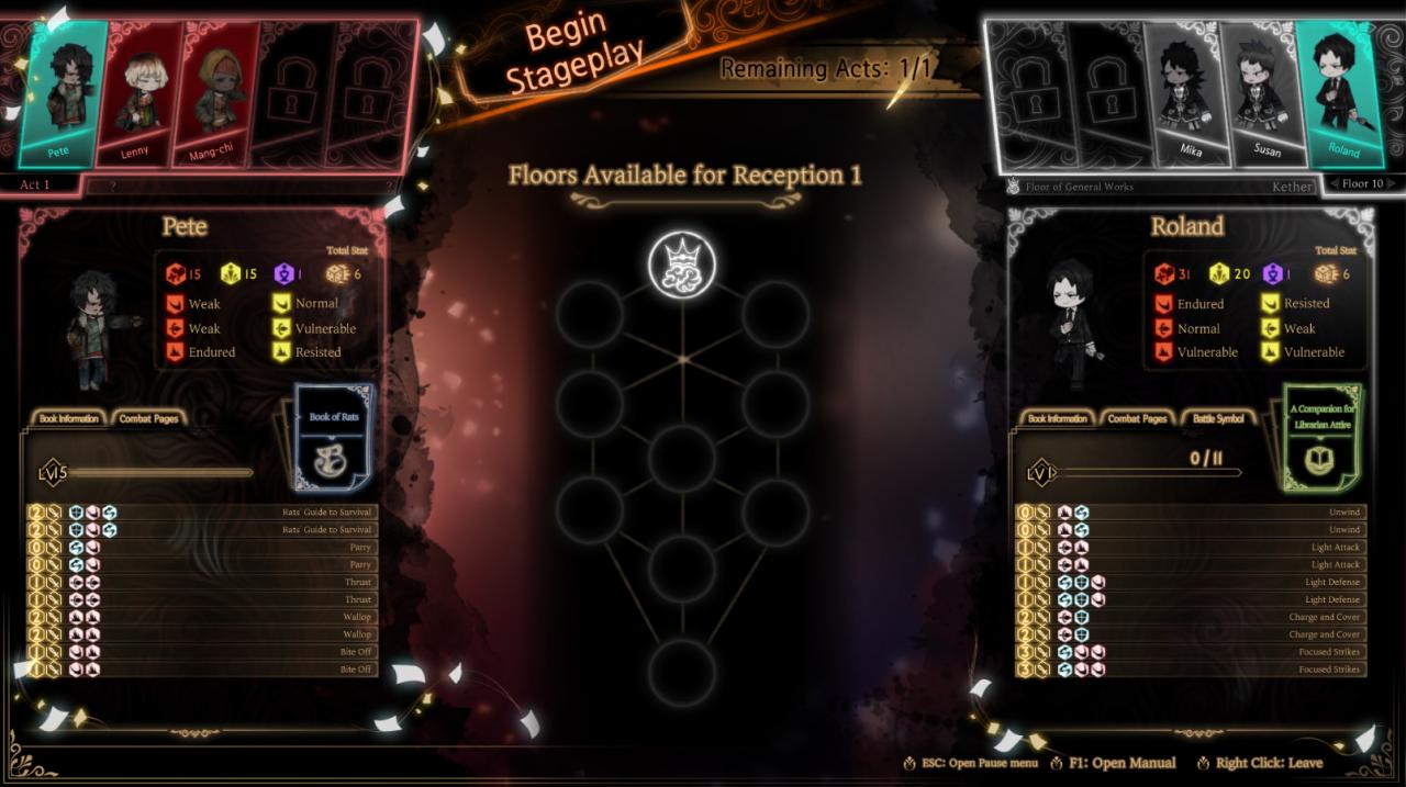 Library Of Ruina Steam Account