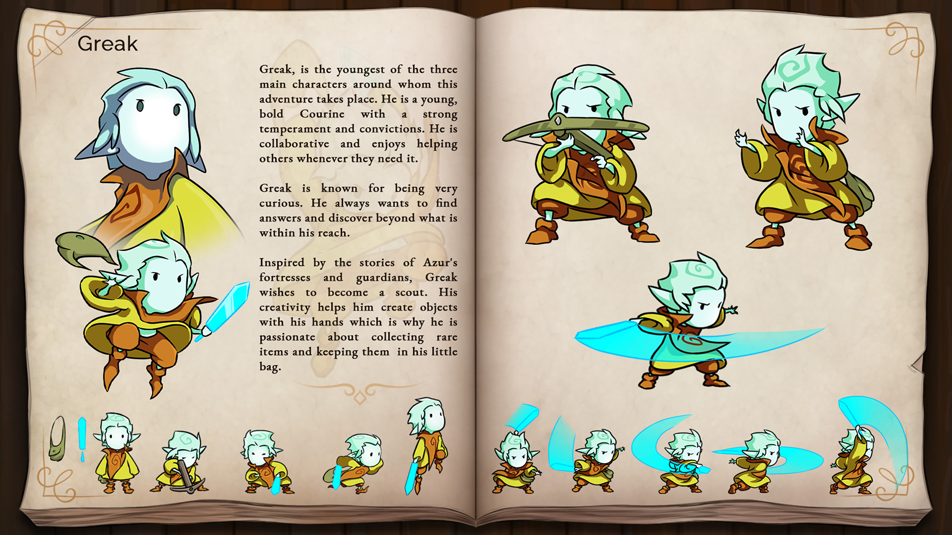 Greak: Memories of Azur - Digital Artbook DLC PC Steam CD Key