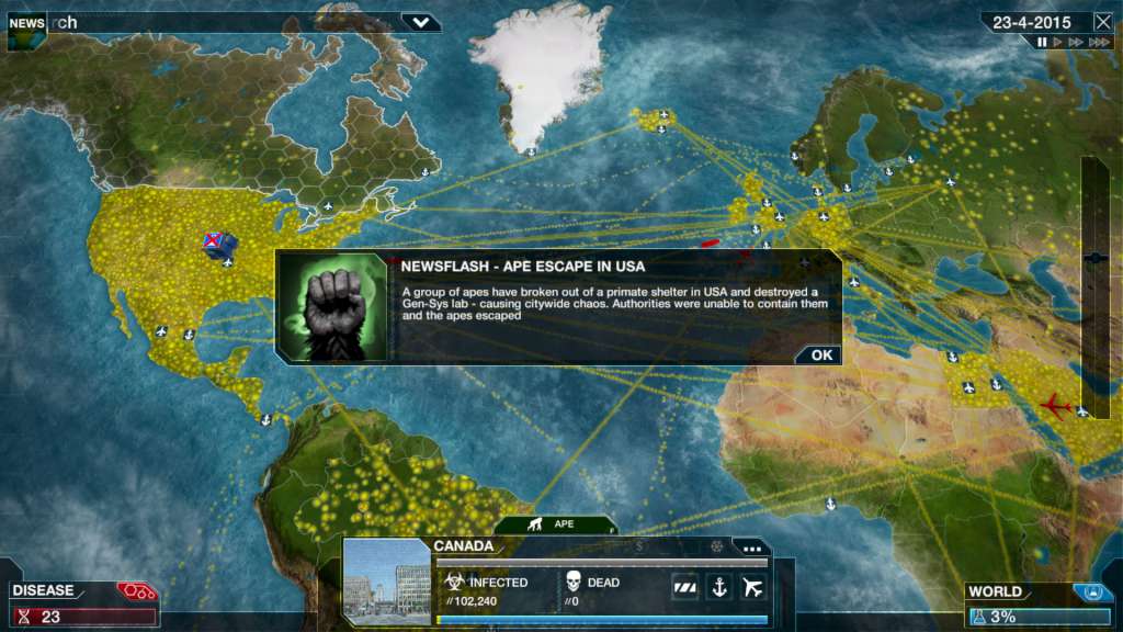 Plague Inc: Evolved Steam Account