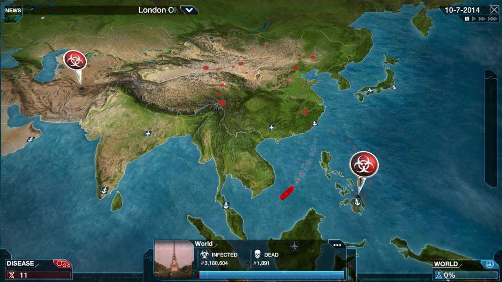 Plague Inc: Evolved Steam Account