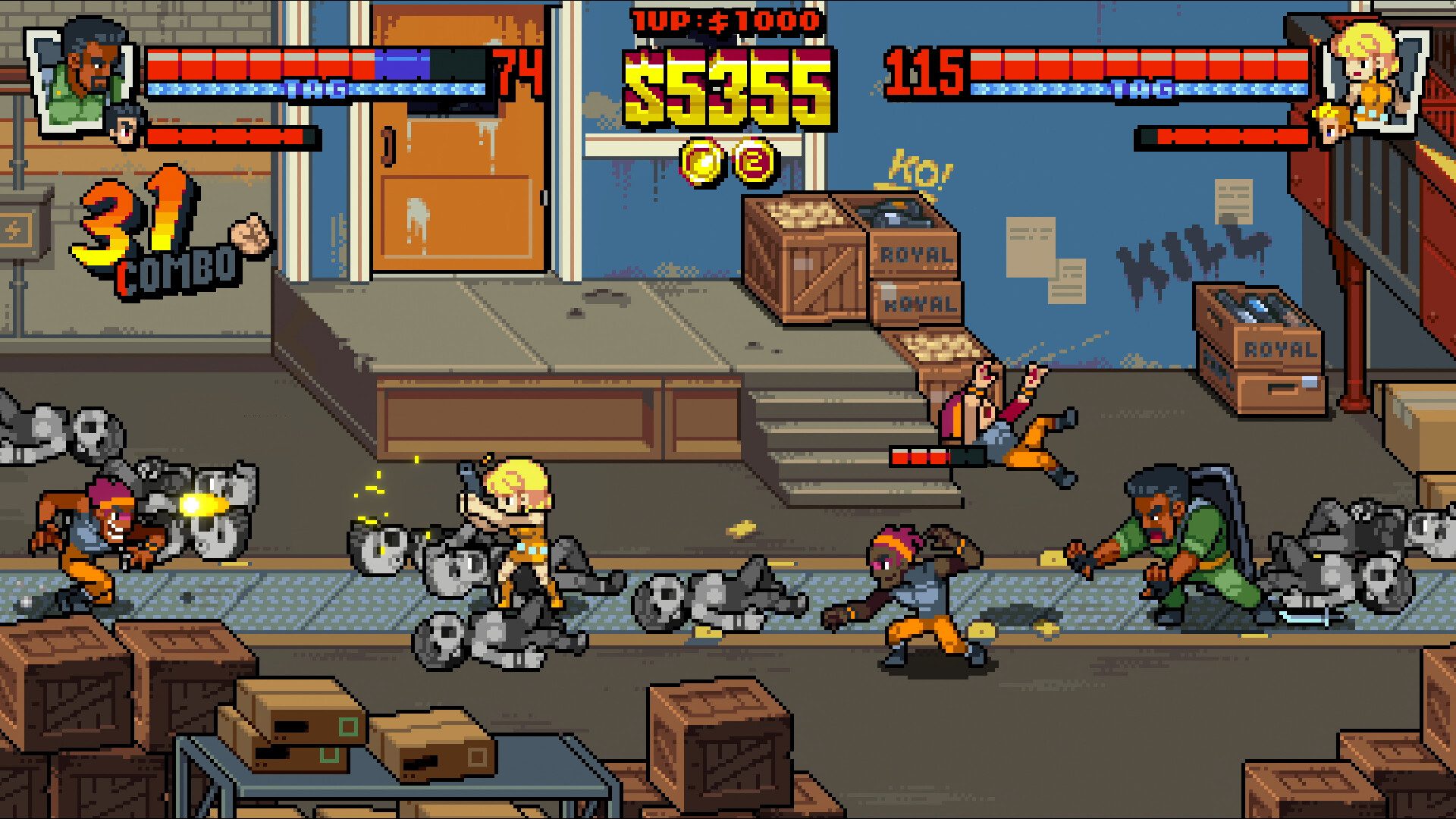 Double Dragon Gaiden: Rise Of The Dragons EU PC Steam CD Key