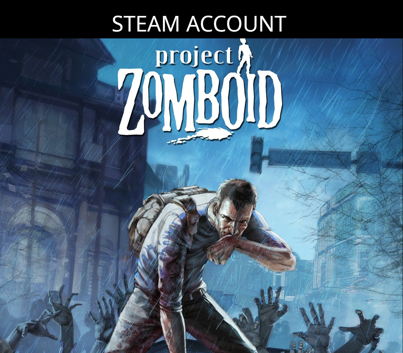 Project Zomboid + Random Game Steam Account