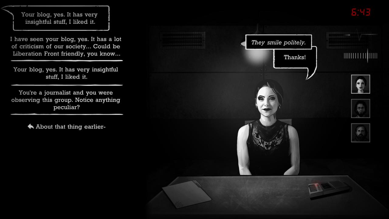 Interrogation: You will be deceived PC GOG CD Key