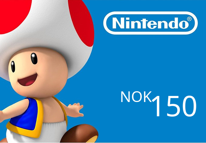 Nintendo eShop Prepaid Card NOK 150 Key NO