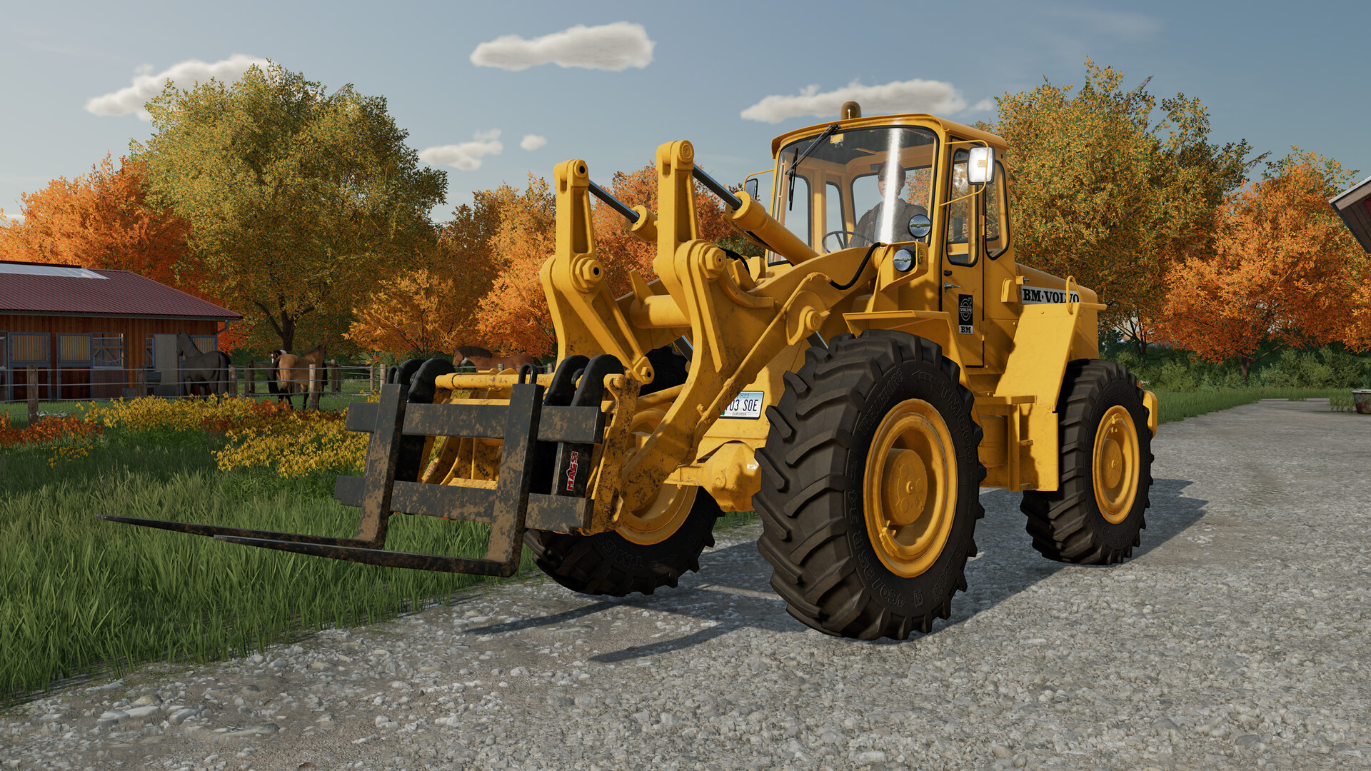 Farming Simulator 22 - Volvo LM 845 DLC PC Steam CD Key
