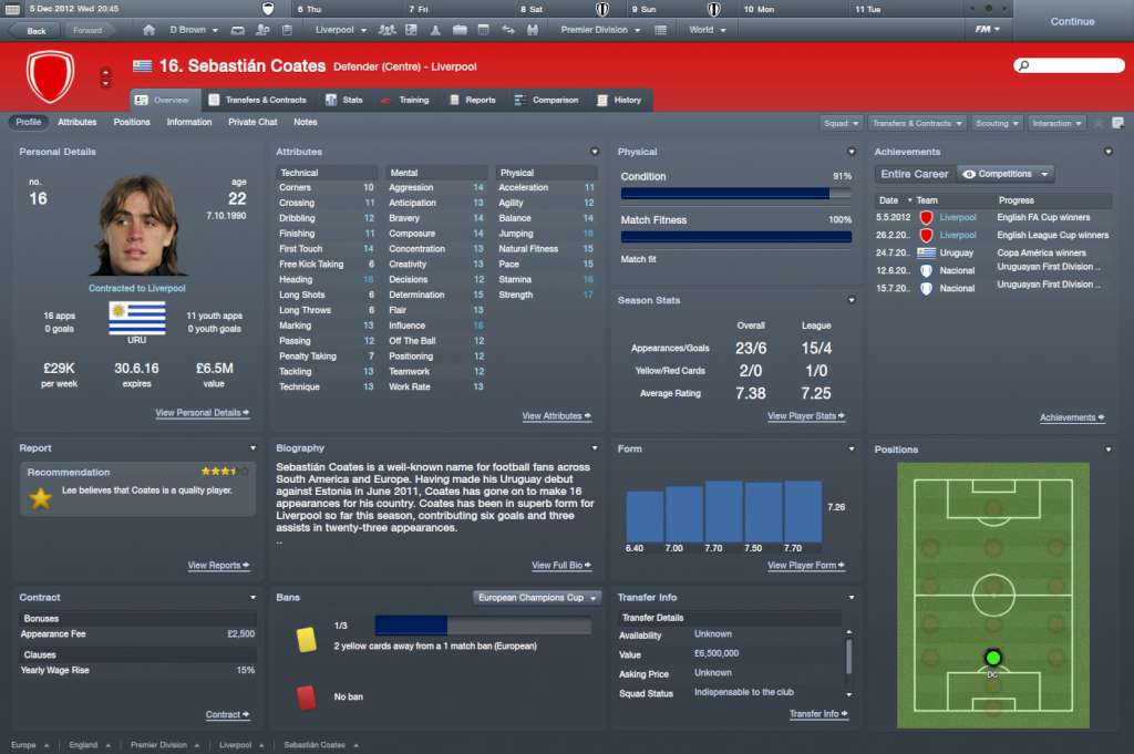 Football Manager 2012 RU/CIS PC Steam CD Key