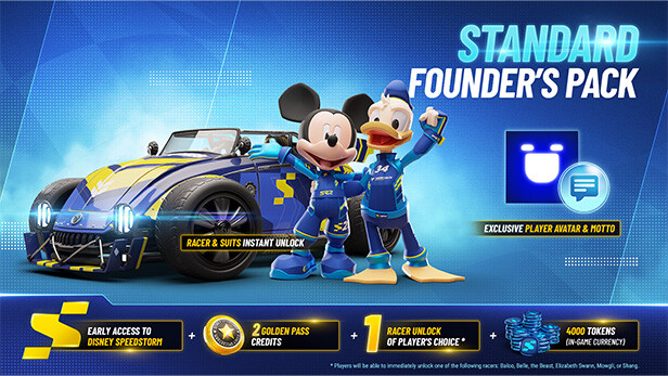 Disney Speedstorm - Standard Bundle Steam Account