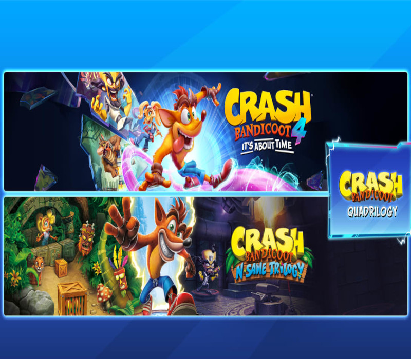Crash Bandicoot Quadrilogy Bundle PS4 Account