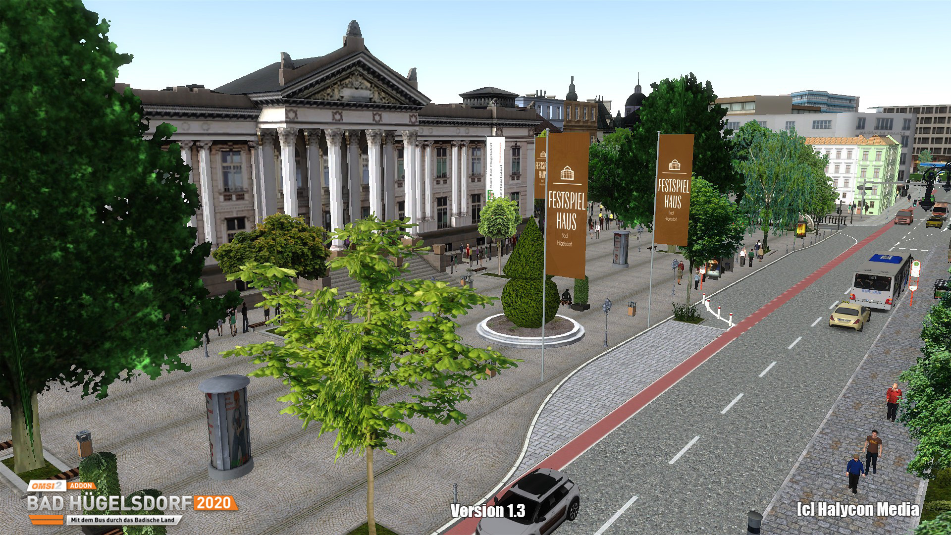 OMSI 2 Add-on Bad Hügelsdorf 2020 DLC EU PC Steam Altergift