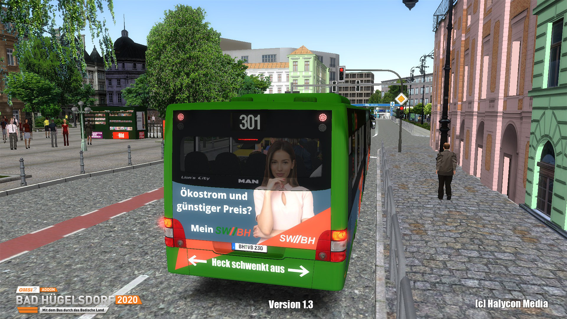 OMSI 2 Add-on Bad Hügelsdorf 2020 DLC EU PC Steam Altergift