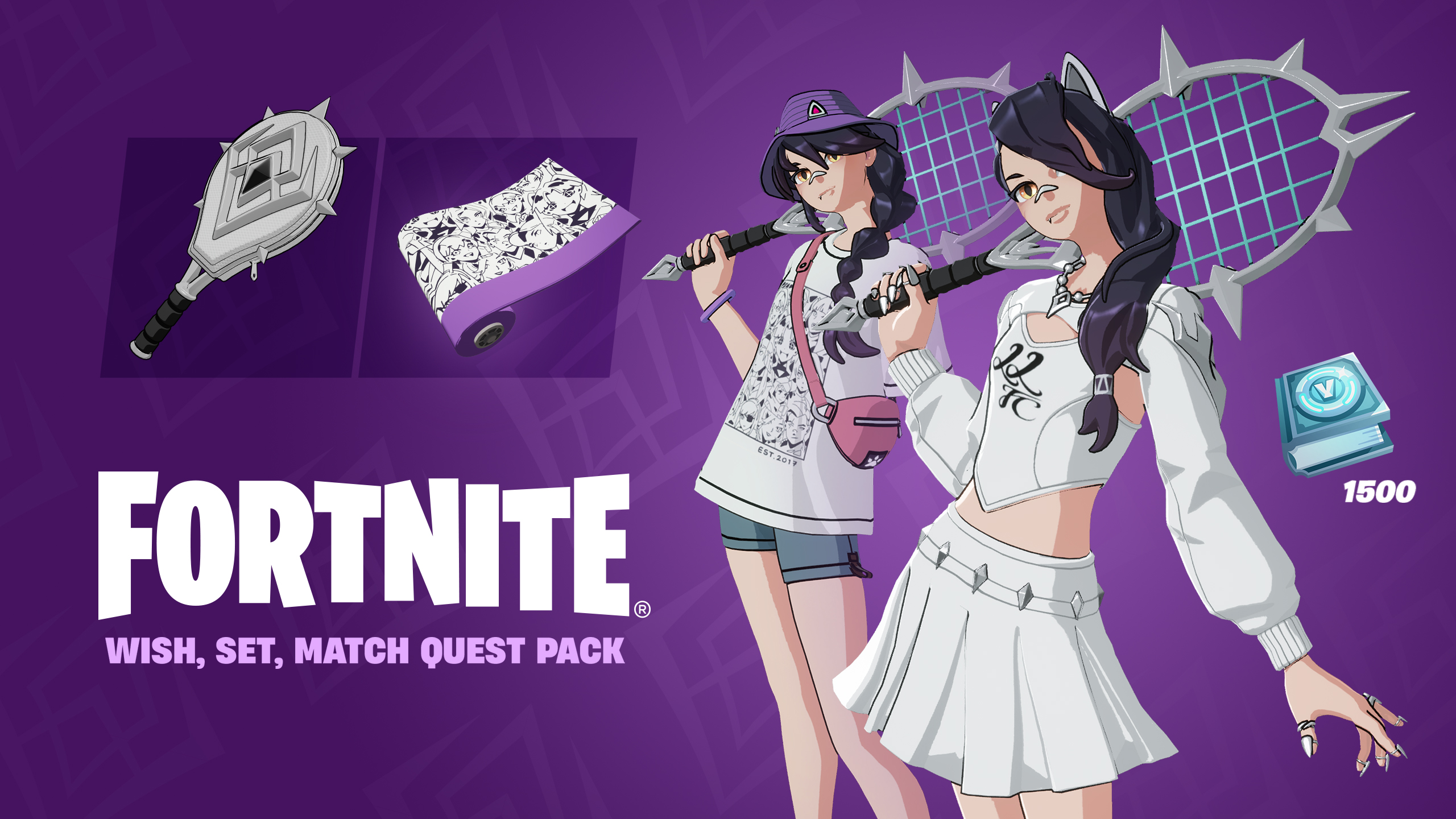 Fortnite - Wish, Set, Match Quest Pack DLC CA XBOX One / Xbox Series X|S CD Key