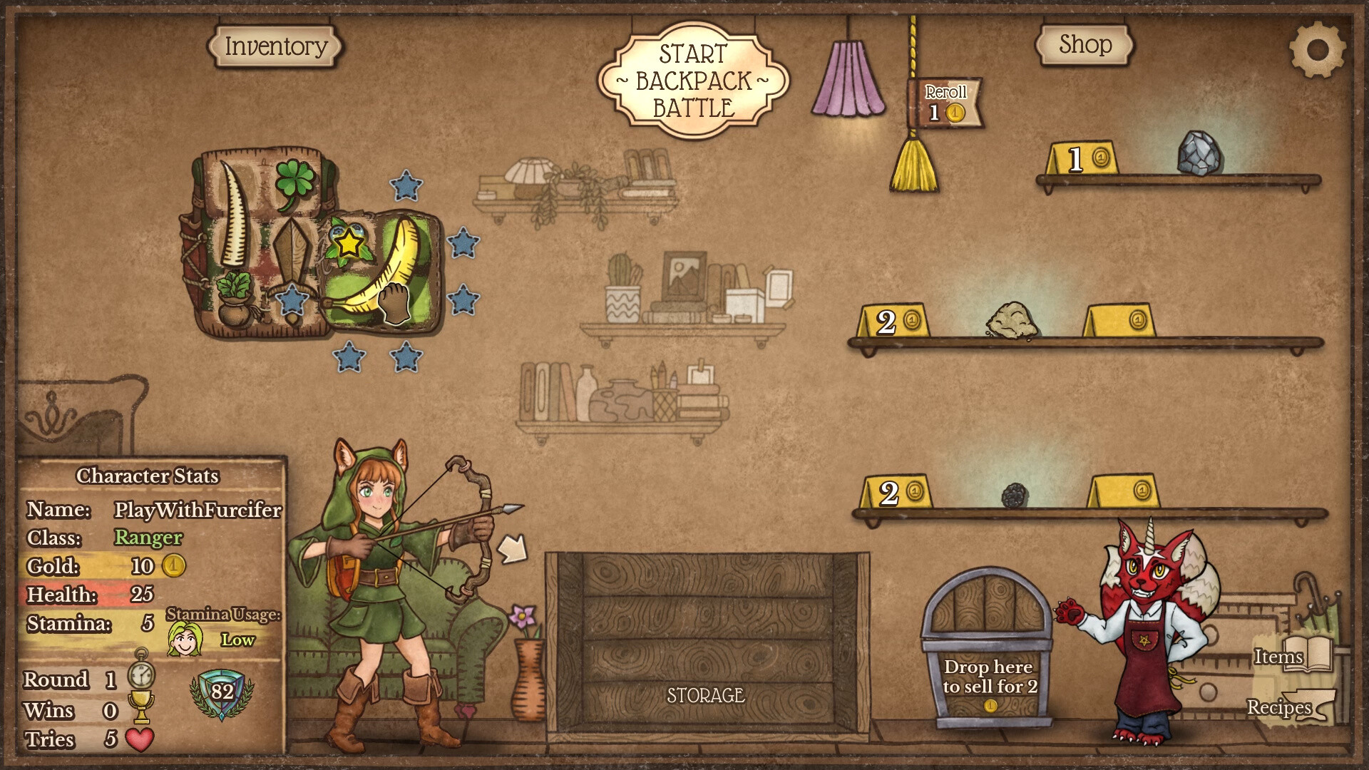 Backpack Battles Steam Account