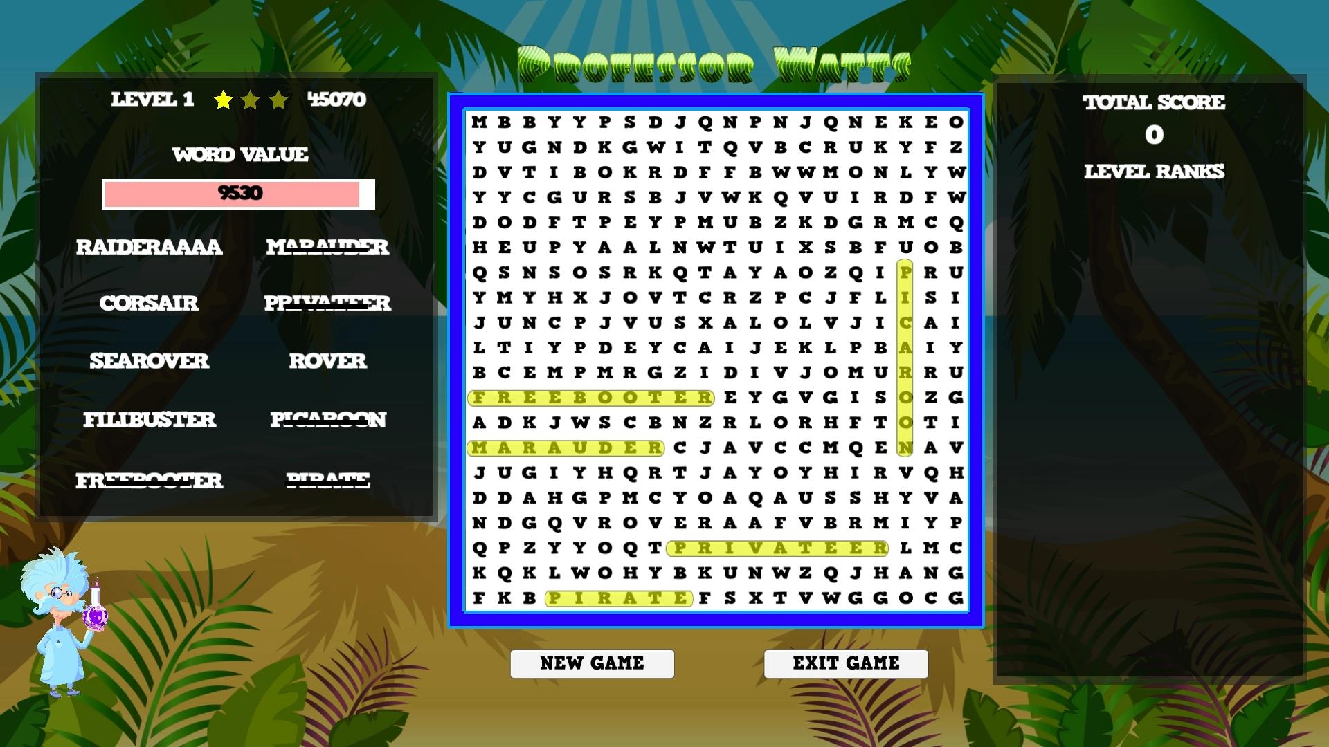 Professor Watts Word Search: Pirates Life Steam CD Key