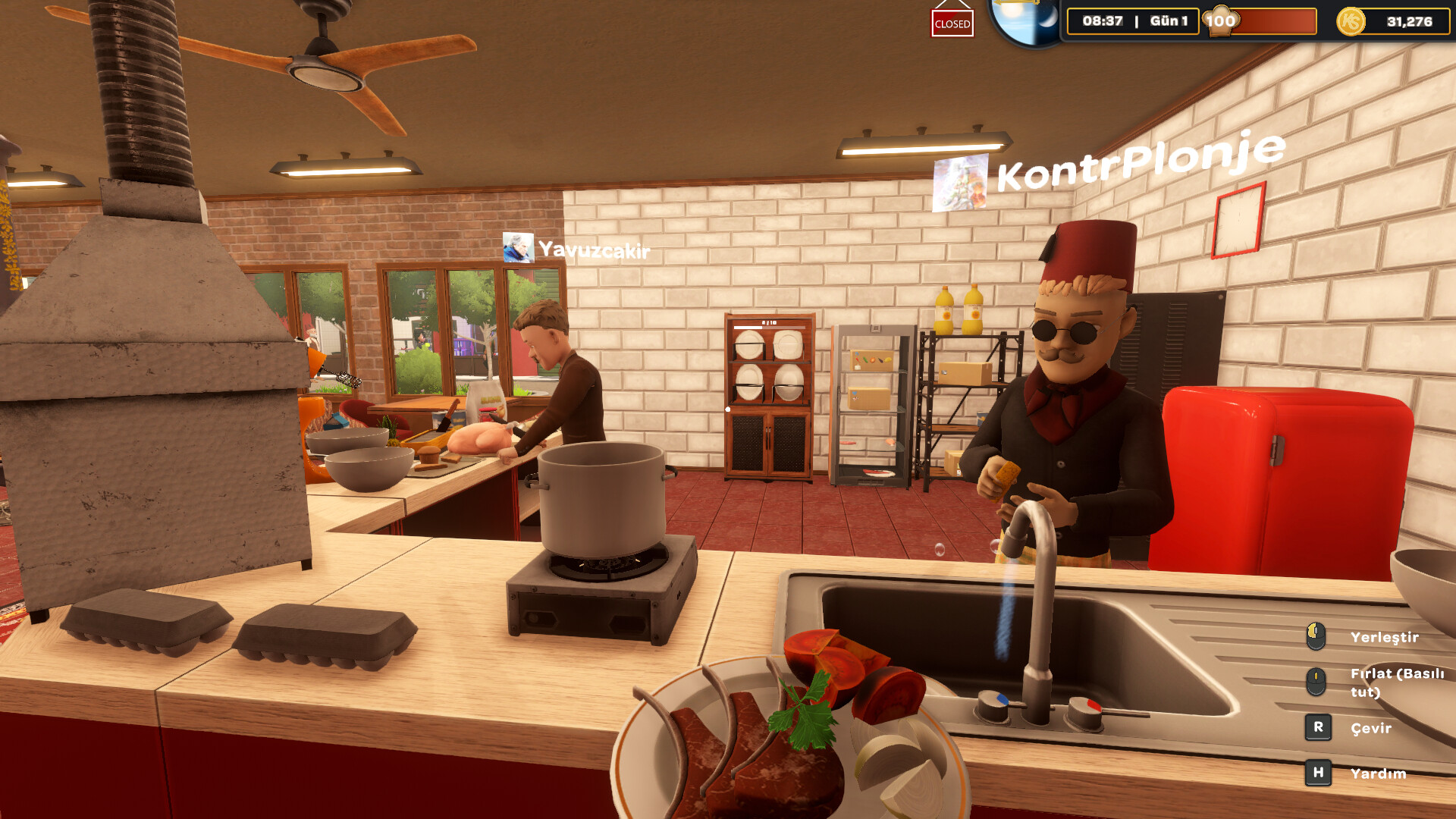 Kebab Chefs! - Restaurant Simulator Steam Account