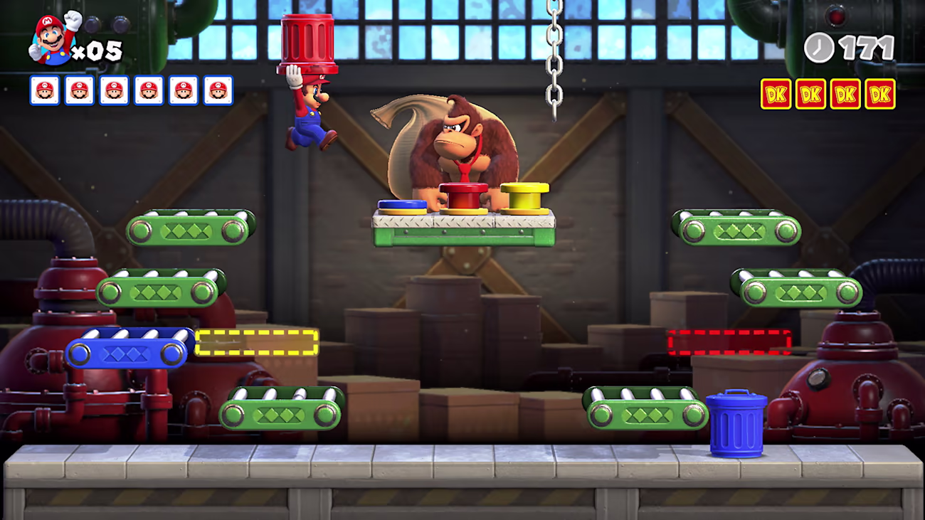 Mario vs. Donkey Kong Nintendo Switch Access