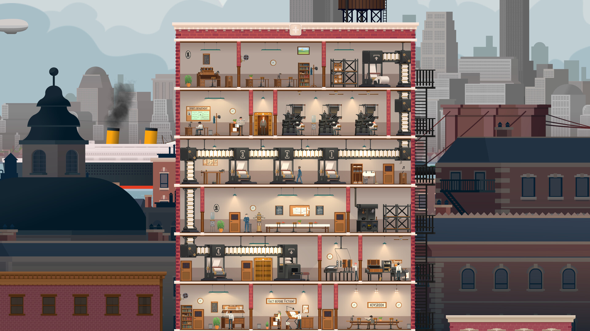 News Tower PC Steam Account
