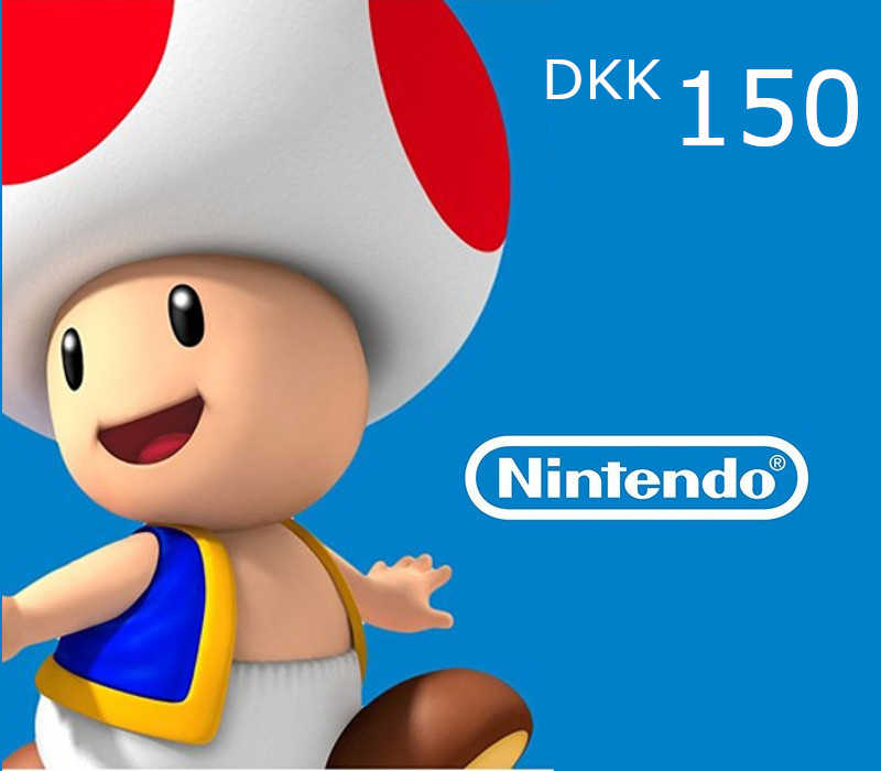 Nintendo eShop Prepaid Card DKK 150 Key DK
