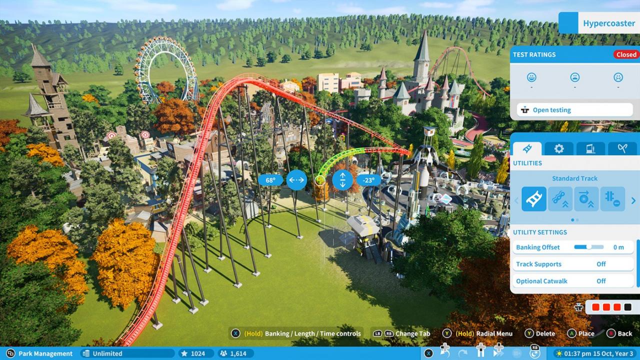 Planet Coaster: Console Edition XBOX One / Xbox Series X|S Account