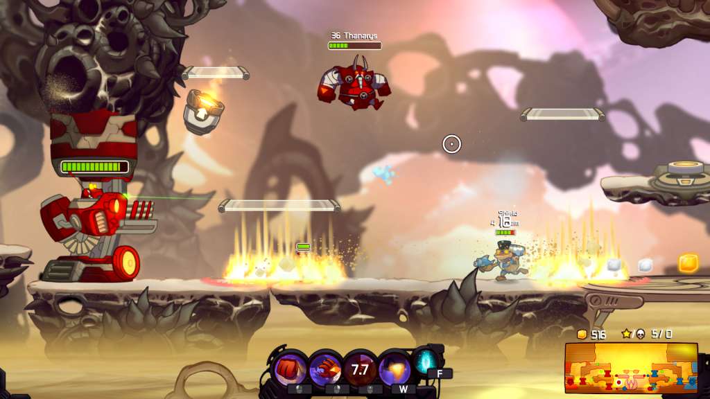 Awesomenauts + 3 Character DLCs Bundle Steam CD Key